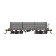 18′ Wood Low-Side Gondola 2-Pack - Spectrum(R) -- U.S.A. 100701, 101222 (gray), On30 Bachmann Industries 26533
