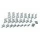 26-Piece Graduated Trestle Set, N Bachmann Industries 42523