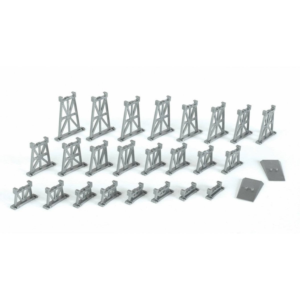 26-Piece Graduated Trestle Set, N Bachmann Industries 42523
