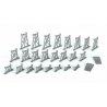 26-Piece Graduated Trestle Set, N Bachmann Industries 42523