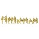 Military - Soviet Union WWII (1942) - Unpainted Figures -- Armored Infantry Riflemen Riding Tank pkg(12), HO Preiser Kg 16545