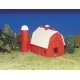Plasticville Classic Kit - Barn -- 2-1/2 x 3-1/2′ 6.4 x 9cm, HO Bachmann Industries 45151