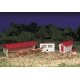 Plasticville Classic Kit - Farm Buildings w/Animals, HO Bachmann Industries 45152