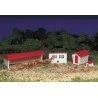 Plasticville Classic Kit - Farm Buildings w/Animals, HO Bachmann Industries 45152