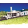 Drive-In Hamburger Stand - Plasticville U.S.A. -- Kit, HO Bachmann Industries 45434