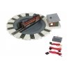 Motorized Turntable - E-Z Track(R) -- Kit - 7-1/2` 19.1cm Diameter, 5-1/2` 14cm Bridge, N, Bachmann Industries 46799