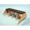 Common Pile Trestle -- Build Straight or Curved - Kit - 6 x 2′ High 15 x 5cm High, HO Blair Line 167