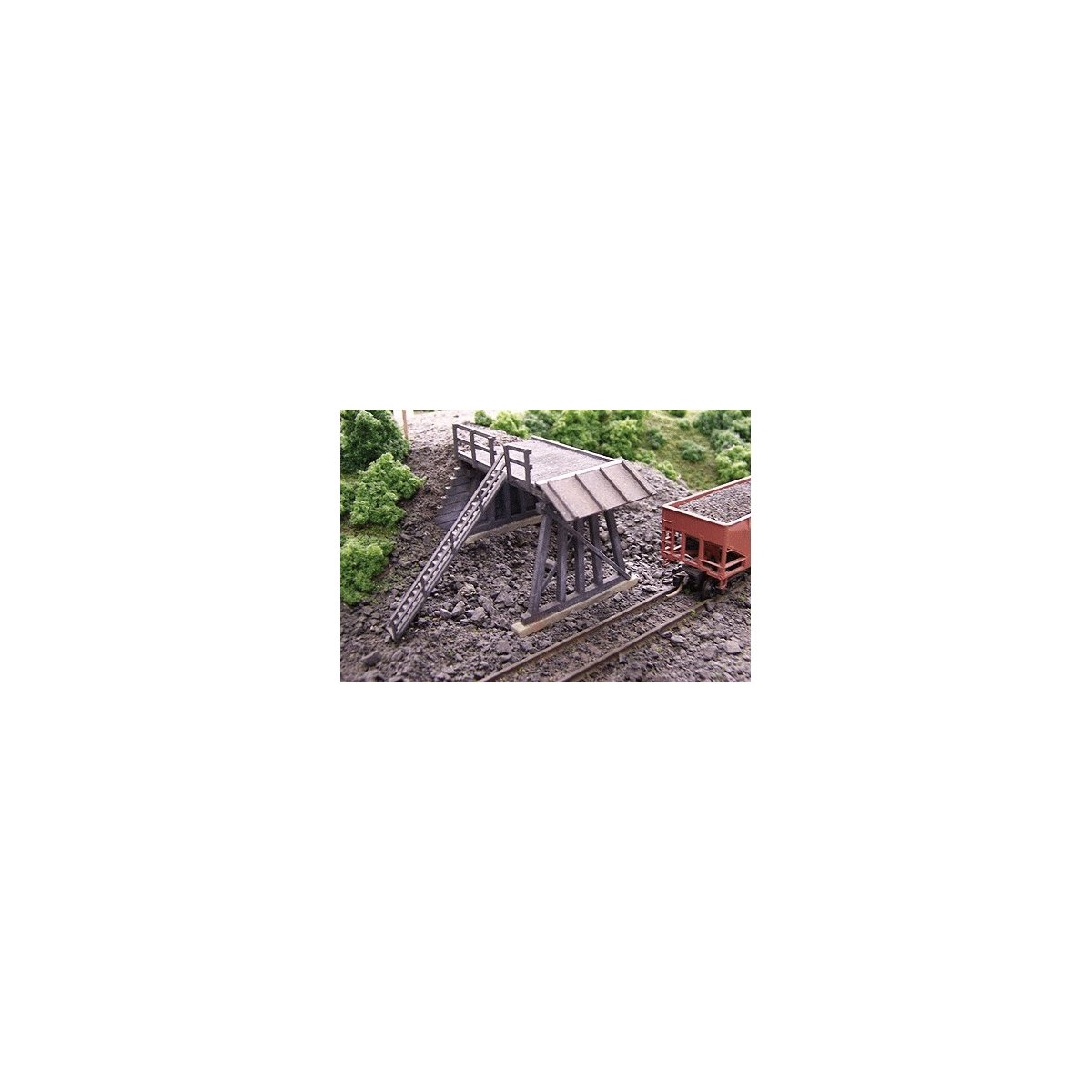 Truck Dump - Platform Kit -- 2′ Long x 1′ Wide 5 x 2.5cm, N Blair Line 77