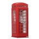 British Telephone Box, HO Brawa Modellspielwaren 5437