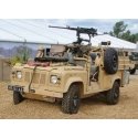 United Kingdom / NATO Light Truck - Resin Kit -- Wolf w/Weapons Mount Installation Kit, HO, Trident Miniatures 87255