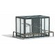 Animal Cage -- Kit - 2-13/16 x 1-7/8 x 1-5/8′ 7.2 x 4.7 x 4.2cm, HO Busch Gmbh & Co Kg 1583
