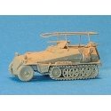 Military - Former German Army WWII - SdKfz 250 Series Half-Tracks -- 250/3 Armored Personnel Carrier Radio Command Unit (Early M