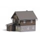 Forester′s House-Lodge -- Laser-Cut Wood Kit - 4-5/16 x 3-3/4 x 3-3/4′ 11 x 9.5 x 8.3cm, HO Busch Gmbh & Co Kg 1675