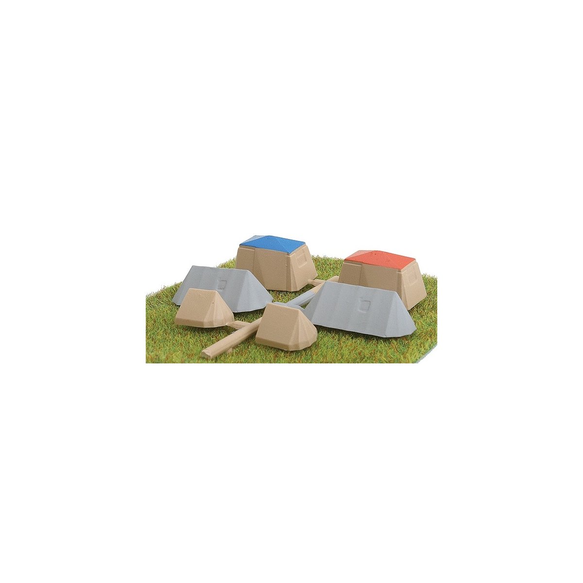 Camping Set -- With 6 Assorted Tents, N Busch Gmbh & Co Kg 8120
