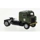 1950 Kenworth Bullnose Tractor Only - Assembled -- U.S. Army (olive, yellow, white), HO Brekina Automodelle 85954