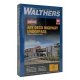 Art Deco Highway Underpass -- Kit - 13-7/8 x 11 x 6′ 35.2 x 27.9 x 15.2cm, HO, Walthers Cornerstone 3190