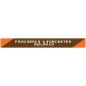 Decorated Plate Girder Bridge w/Code 100 Track -- Kit - Providence & Worcester (brown, orange), HO, Atlas Model Railroad Co. 700