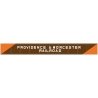 Decorated Plate Girder Bridge w/Code 100 Track -- Kit - Providence & Worcester (brown, orange), HO Atlas Model Railroad Co. 7000