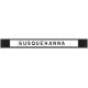 Decorated Plate Girder Bridge w/Code 100 Track -- Kit - New York, Susquehanna & Western (white, black), HO, Atlas Model Railroad
