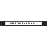 Decorated Plate Girder Bridge w/Code 100 Track -- Kit - New York, Susquehanna & Western (white, black), HO, Atlas Model Railroad