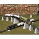 Over-N-Under 47-Piece Pier Set, HO, Atlas Model Railroad Co. 80