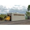 Single-Stall Engine House (Shed) - Scene Scapes(R) -- 11-3/8 x 4 x 3-9/16′ 28.9 x 10.2 x 9.1cm, HO Bachmann Industries 35115