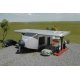 Airplane Gas Station -- Assembled - 6-1/8 x 6-3/4 x 2′ 15.6 x 17.2 x 5.1cm, HO Bachmann Industries 35201