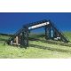 Plasticville Classic Kit -- Pedestrian Foot Bridge, HO Bachmann Industries 45172