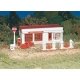 Gas Station - Plasticville -- Kit, HO Bachmann Industries 45174