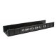 Decorated Plate Girder Bridge w/Code 100 Track -- Pennsylvania Railroad (black, white), HO Atlas Model Railroad Co. 70000003