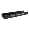 Decorated Plate Girder Bridge w/Code 100 Track -- Pennsylvania Railroad (black, white), HO Atlas Model Railroad Co. 70000003