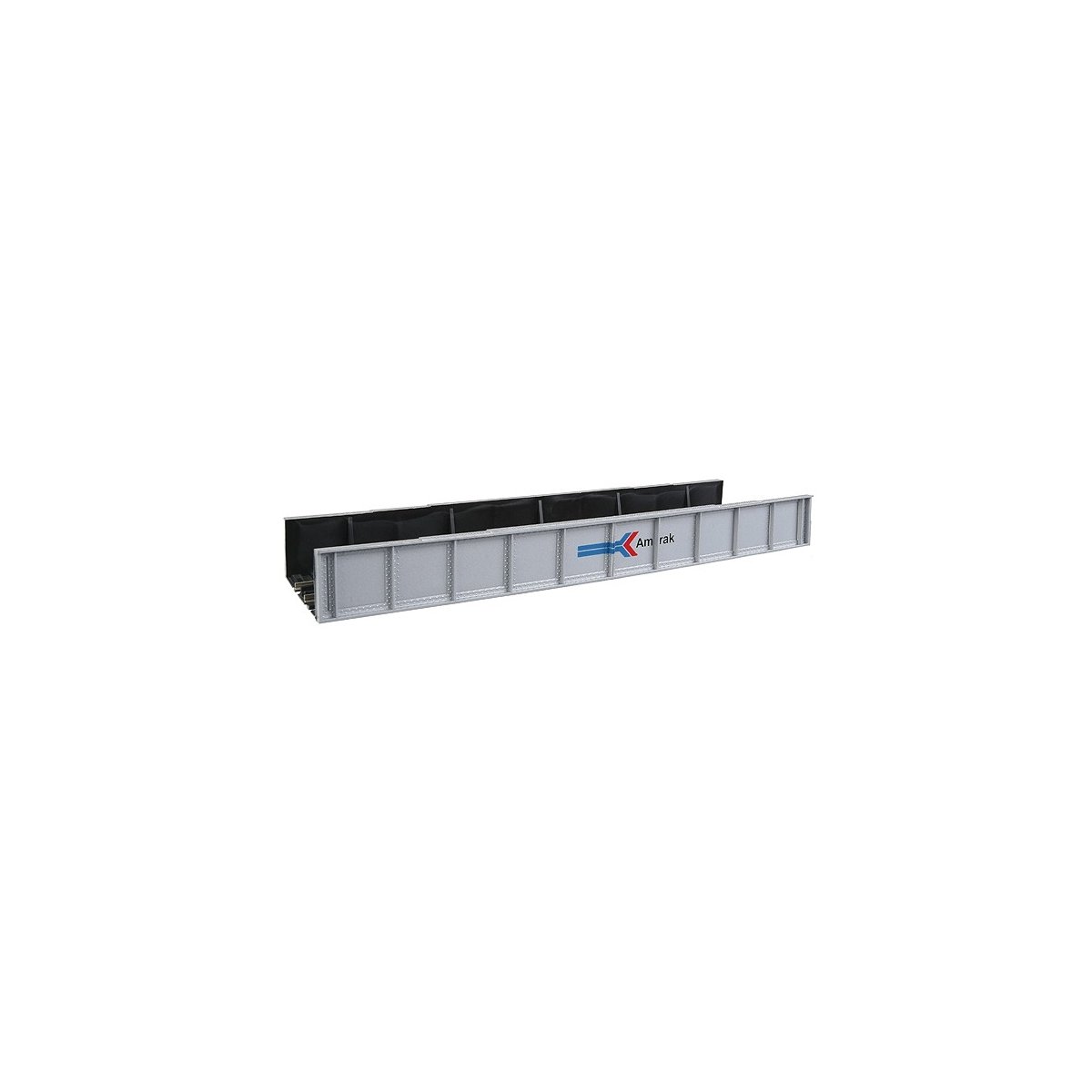 Code 100 Decorated Plate Girder Bridge -- Amtrak, HO Atlas Model Railroad Co. 70000005