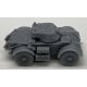 T17E1 Staghound Armored Vehicle -- Unpainted 3-D Print, HO Phoenix Precision Models 31075