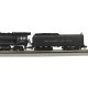 Class EM-1 2-8-8-4 Late Small Dome - Econami Sound and DCC - Spectrum(R) -- Baltimore & Ohio 7628 (black), N Bachmann Industries