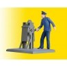 Animated Crossing Gate Keeper, HO Viessmann Modellspielwaren 1550