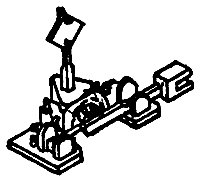 Switch Stands -- Ground Throw pkg(2), HO, Details West 916