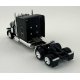 Peterbilt 589 Stand-Up Sleeper-Cab Semi Tractor - Assembled -- Black, HO, HO Logistics Replicas 589095