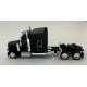 Peterbilt 589 Stand-Up Sleeper-Cab Semi Tractor - Assembled -- Black, HO, HO Logistics Replicas 589095