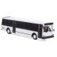 Grumman 870 Transit Bus - Assembled -- Painted, Unlettered (white), HO, Iconic Replicas 870406