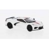 2020 Chevrolet Corvette (C8) Stingray - Assembled -- White, Red, Black, HO, Brekina Automodelle PCX870673