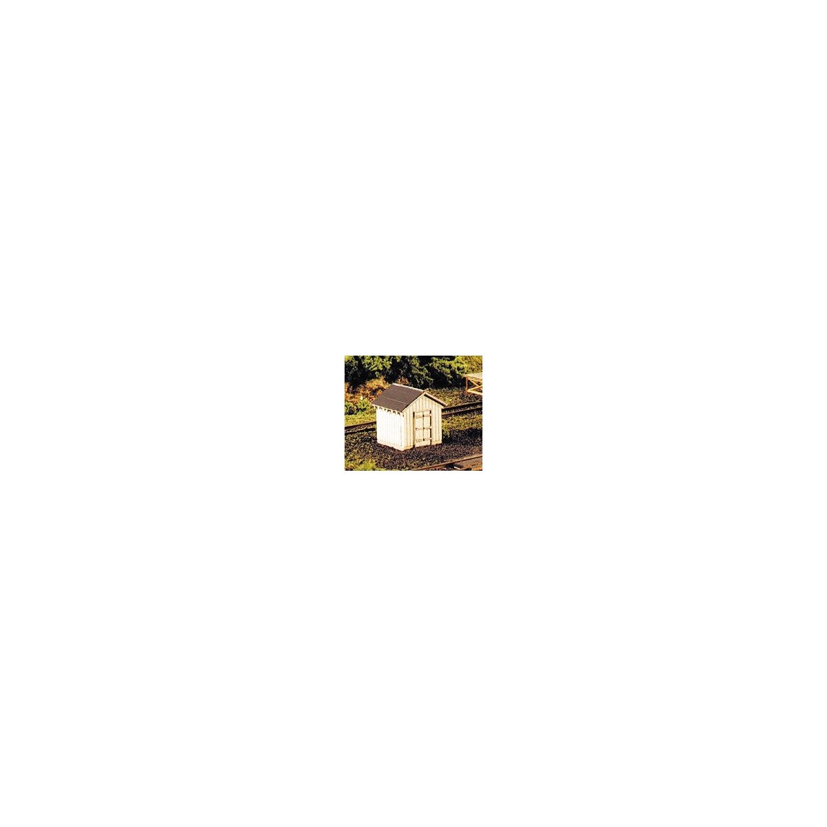 Coal Storage House -- Kit - 1-3/8 x 1-3/8′ 3.4 x 3.4cm, HO Blair Line 183