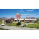 Sunset Motel -- Kit - Office: 5 x 3-5/16′ 12.7 x 8.4cm Units: 6-1/2 x 2-3/4′ 16.5 x 6.9, HO Blair Line 2001