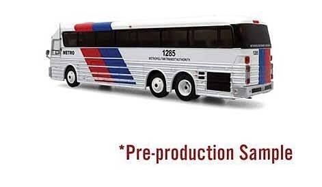 1986 Eagle Model 10 Bus - Assembled -- Houston Metropolitan, HO, Iconic Replicas 870358