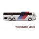 1986 Eagle Model 10 Bus - Assembled -- Houston Metropolitan, HO, Iconic Replicas 870358