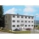 Concrete Barracks/Apartments -- Kit - 8-3/8 x 4-7/8 x 4-1/4′ 21.2 x 12.3 x 10.7cm, HO Busch Gmbh & Co Kg 9607