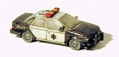 Highway Patrol Squad Car - Kit, N, GHQ 51013