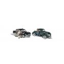 AutoScenes(R) - Assembled -- Getaway Gangsters, HO, Woodland Scenics 5540
