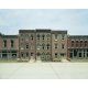 Townhouse Flats (Front Wall Only)- Woodland Scenics DPM Landmark Structures(R) -- Kit - 7-5/16 x 1/8′ 18.5 x 3.17cm, HO Design