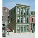 1st National Bank - Woodland Scenics DPM Landmark Structures(R) -- Kit - 3 x 4-1/2′ 7.7 x 11.5cm, HO, Design Preservation Mode
