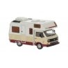Volkswagen T3 Karmann Gipsy Camper - Assembled -- White, Tan, Brown, HO, Brekina Automodelle 33975